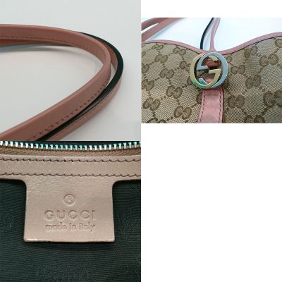 GUCCI トートバッグ GG柄  ピンク 05