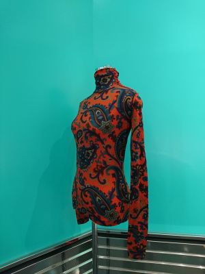 ETRO ハイネックカットソー ペイズリー 02