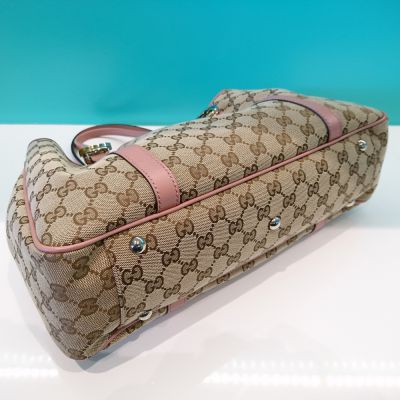 GUCCI トートバッグ GG柄  ピンク 03