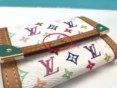 LOUIS VUITTON コインケース マルチカラー ブロ 05