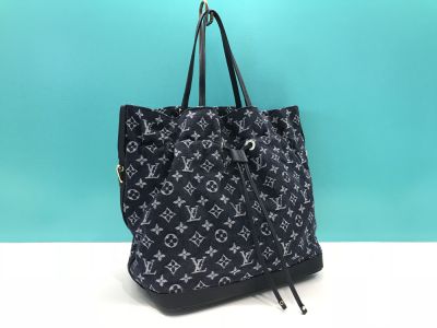 LOUIS VUITTON ノエフル デニム巾着バッグ 02