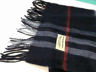 BURBERRY カシミア100％ マフラー 03