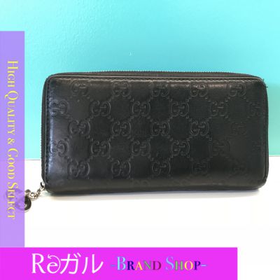 GUCCI ラウンドファスナー 長財布 01