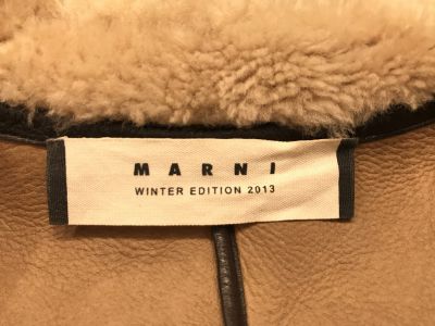 MARNI マルニ ムートンフハーフコート 04